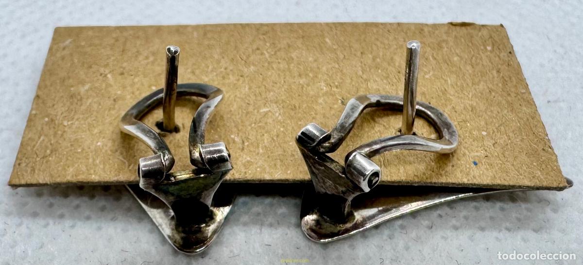 Joyeria: PAREJA DE PENDIENTES PLATA 2,70 cm - Foto 3