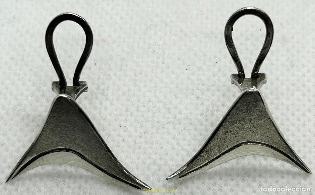 Joyeria: PAREJA DE PENDIENTES PLATA 2,70 cm - Foto 4