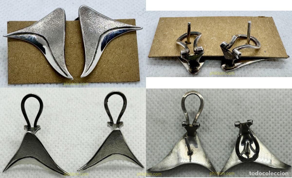 Joyeria: PAREJA DE PENDIENTES PLATA 2,70 cm - Foto 1