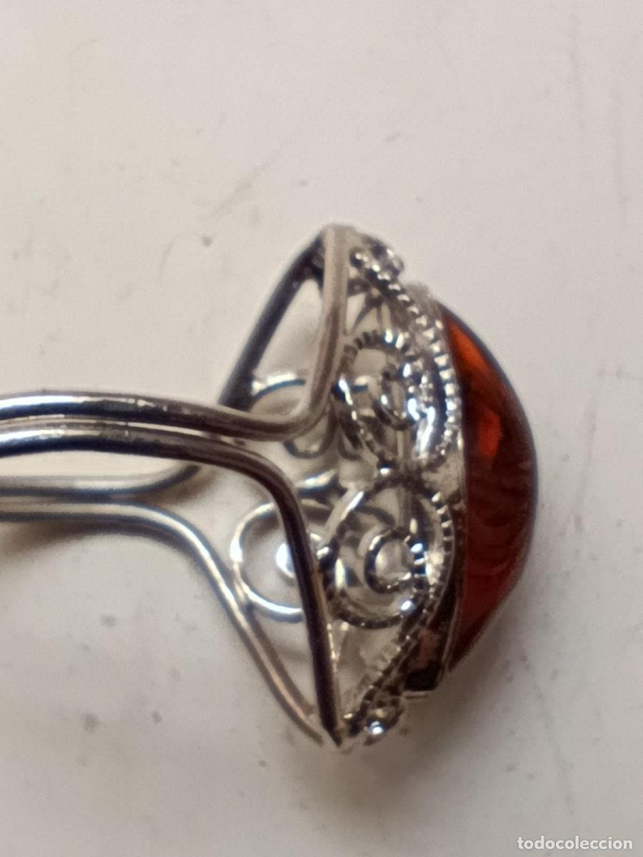 Joyeria: Anillo de filigrana con &aacute;mbar del B&aacute;ltico. - Foto 3