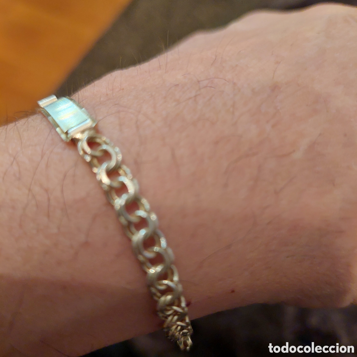 Joyeria: Esclava de plata de 17cm - Foto 4