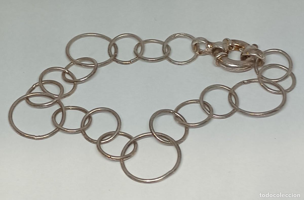 Joyeria: PULSERA DE PLATA DE AROS DE 925 - Foto 1