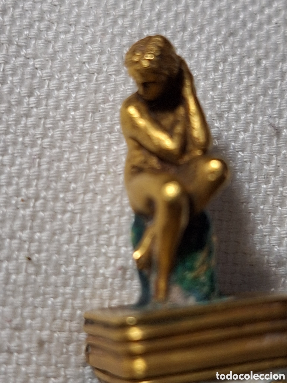 Joyeria: Antigua caja en oro macizo. - Foto 3