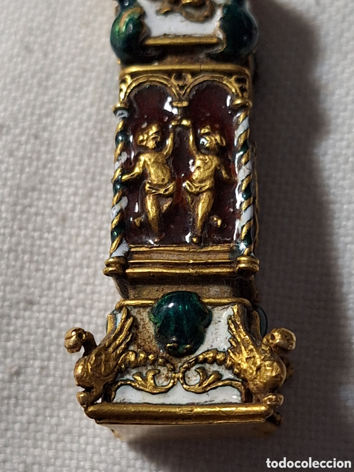 Joyeria: Antigua caja en oro macizo. - Foto 5