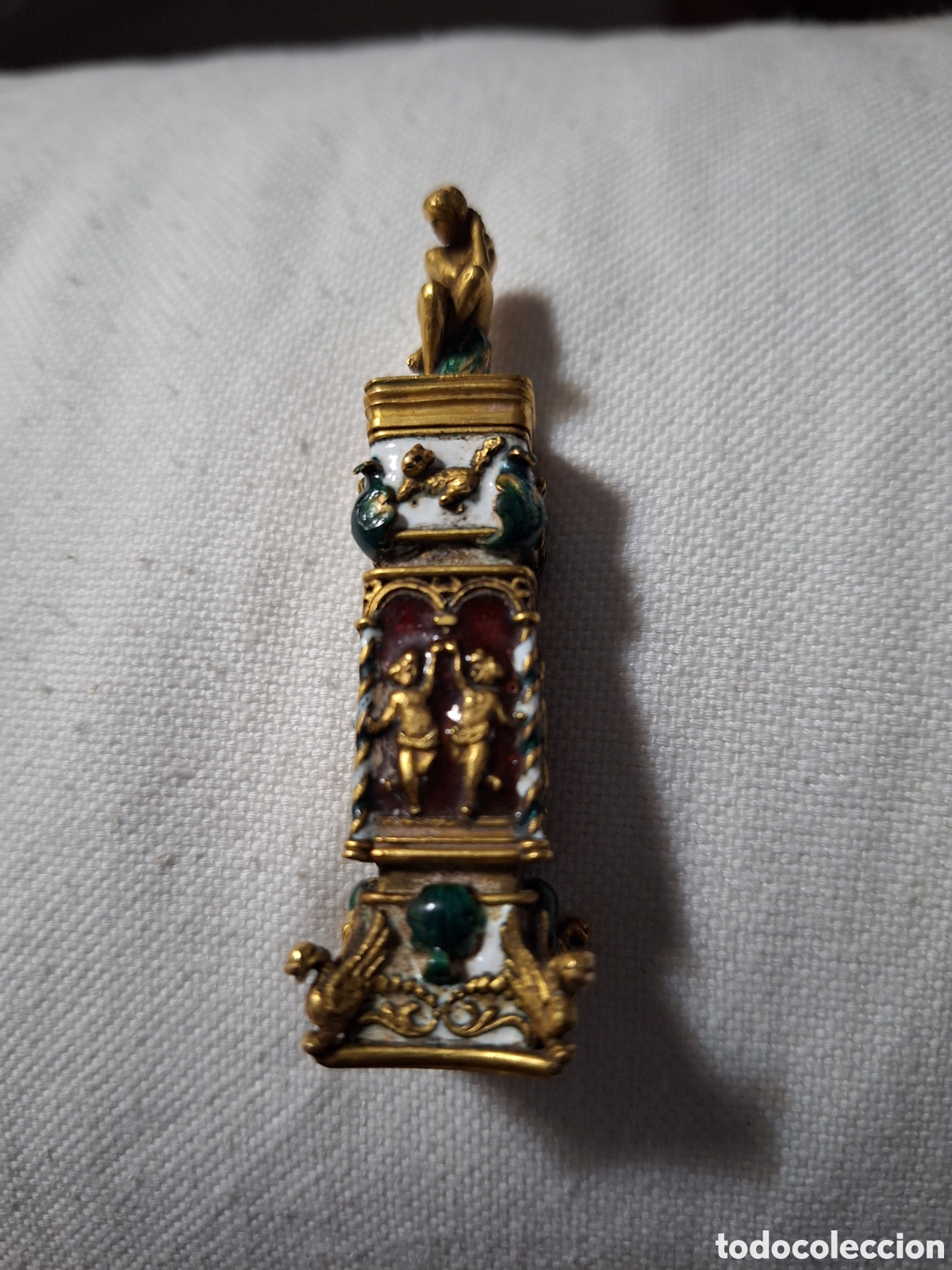 Joyeria: Antigua caja en oro macizo. - Foto 7
