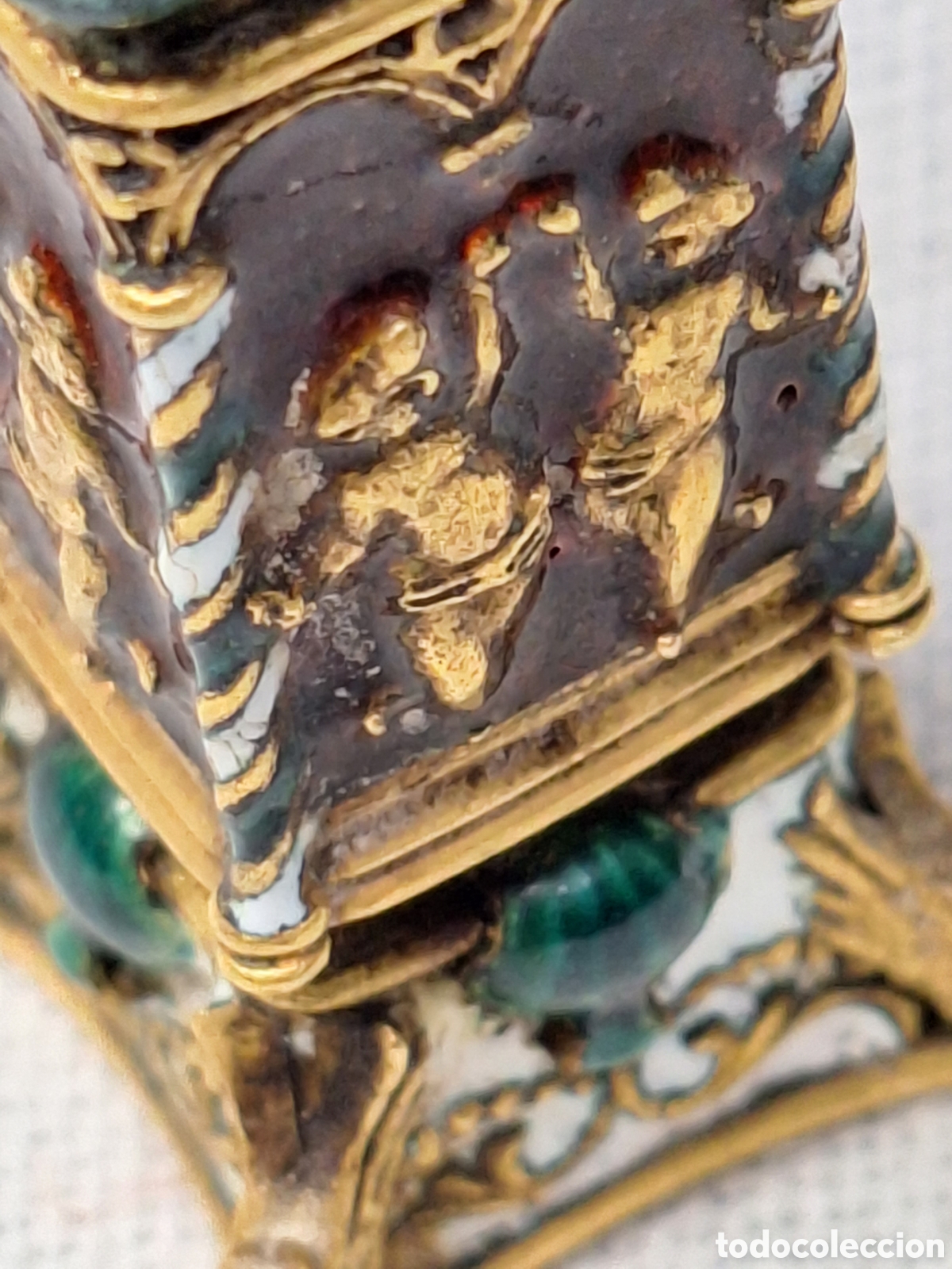 Joyeria: Antigua caja en oro macizo. - Foto 11