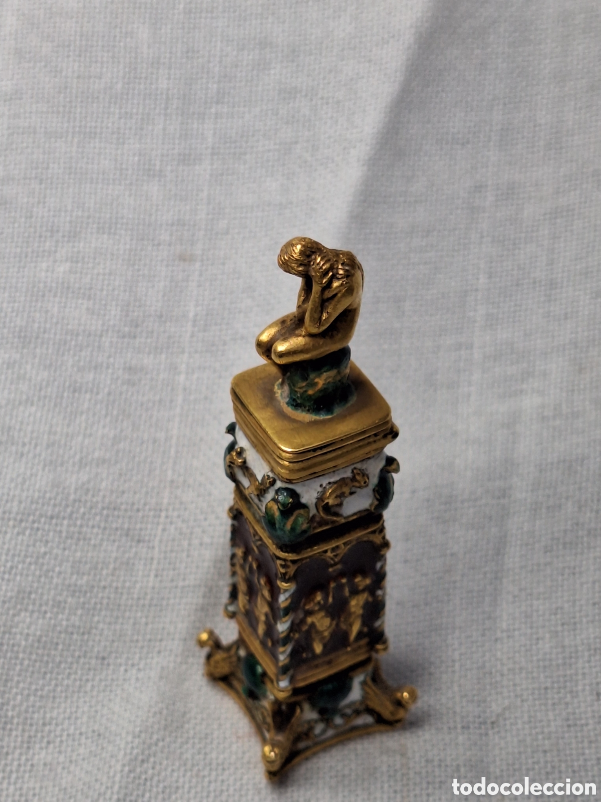 Joyeria: Antigua caja en oro macizo. - Foto 12