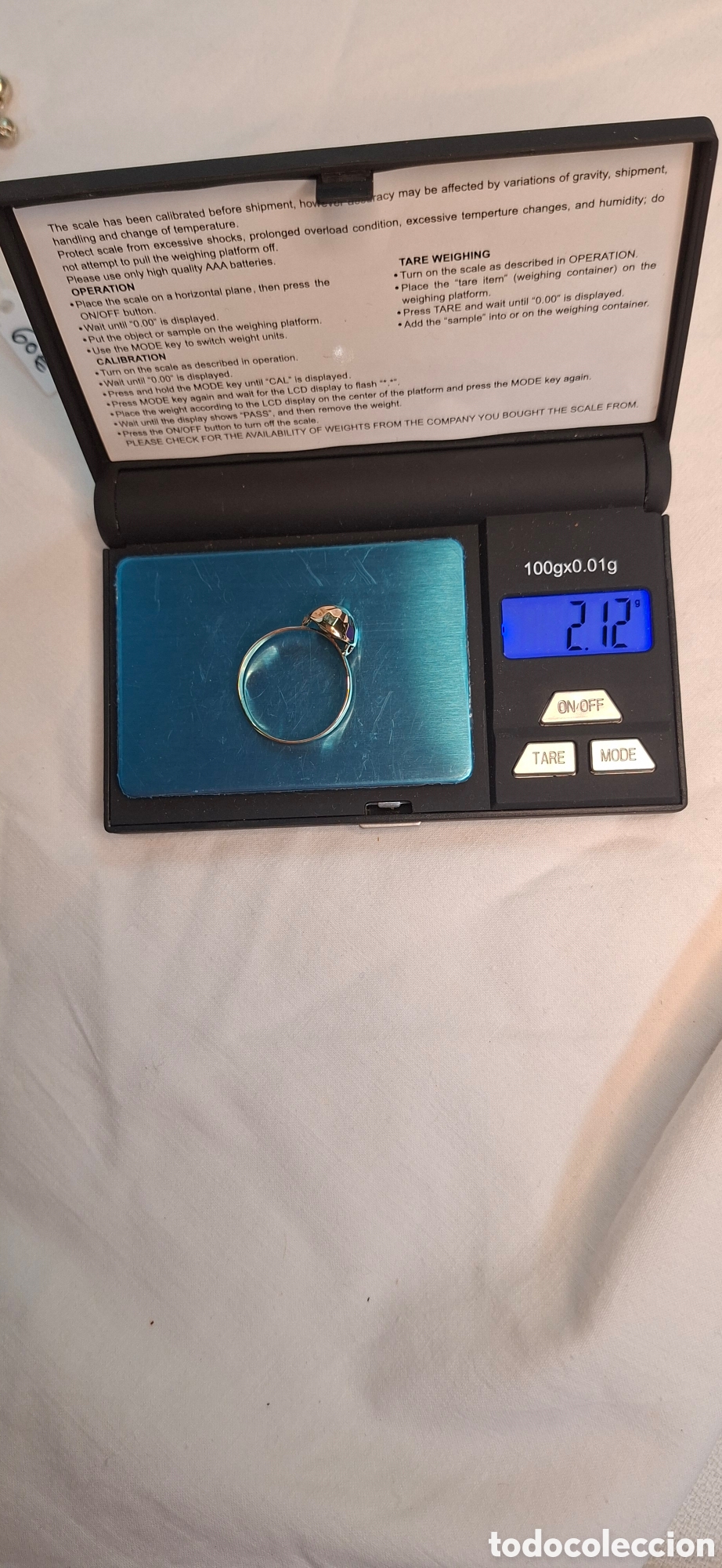 Joyeria: Anillo facetado de oro de 18k - Foto 2