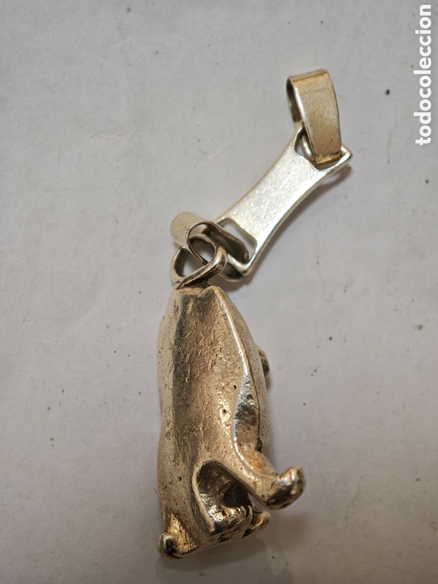 Joyeria: Colgante perro plata 26 gramos - Foto 2