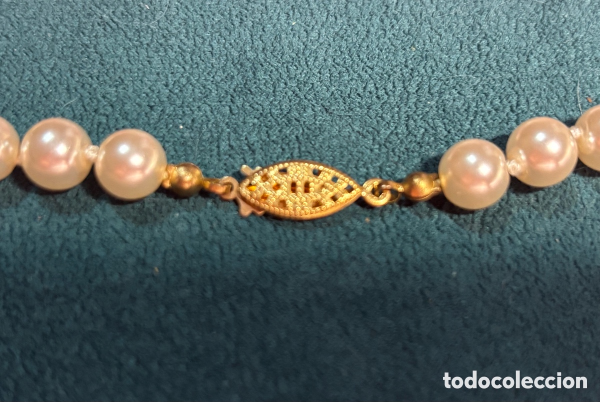 Joyeria: Collar corto s&iacute;mil perlas - Foto 2