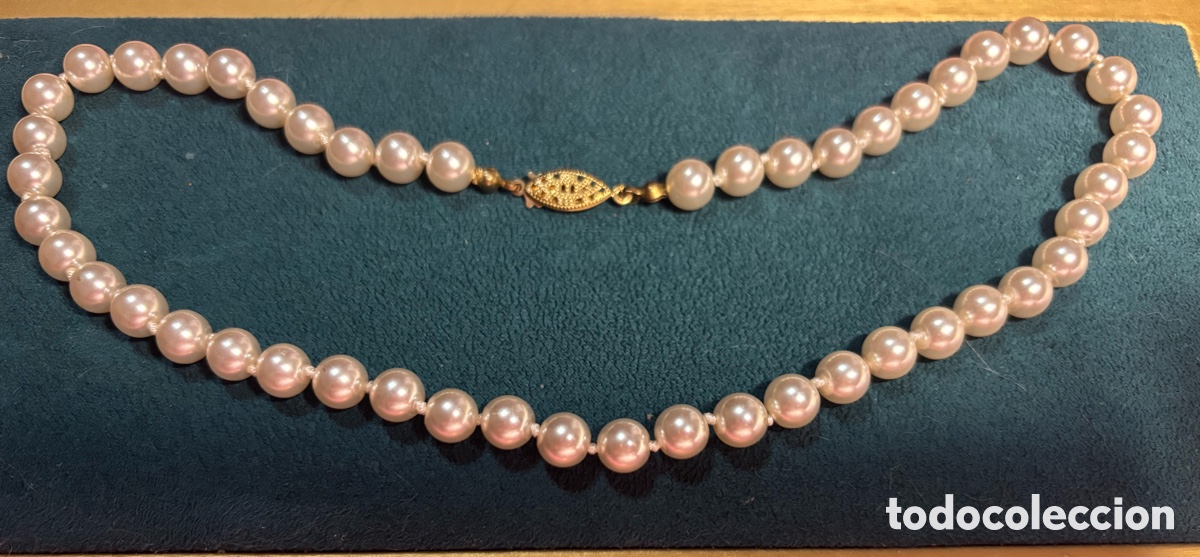 Joyeria: Collar corto s&iacute;mil perlas - Foto 1