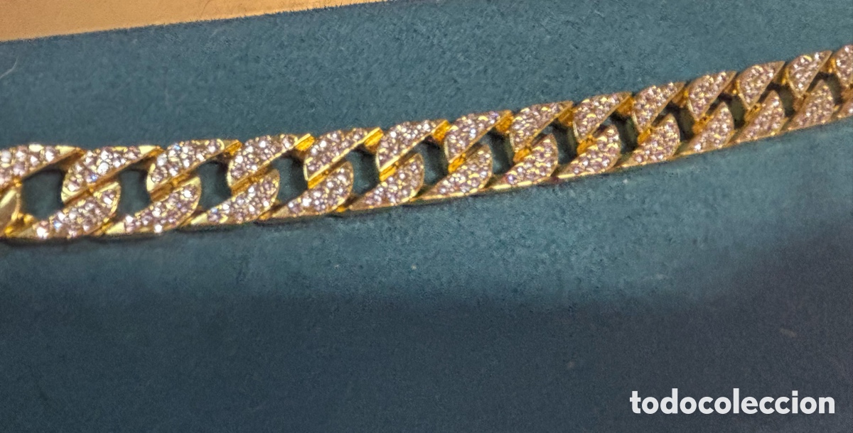 Joyeria: Pulsera dorada con strass - Foto 2