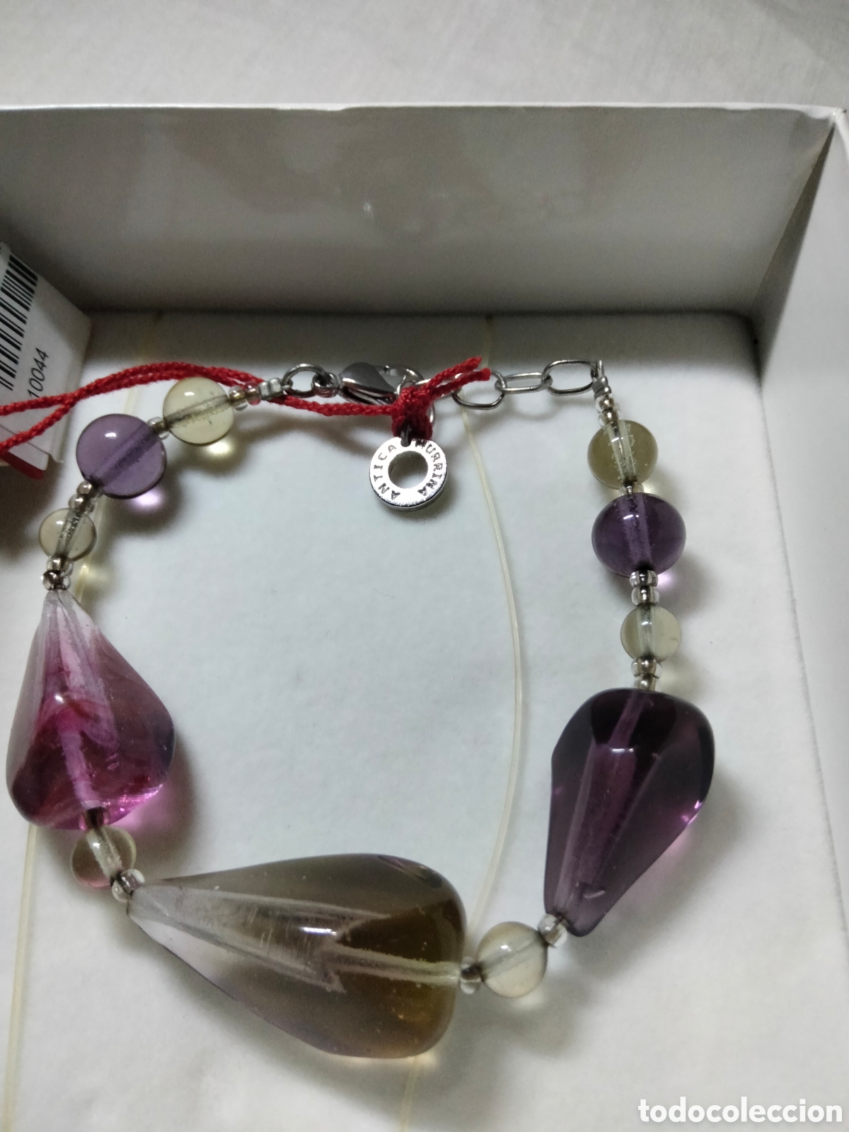Joyeria: Pulsera rodio antial&eacute;rgico y murano - Foto 2