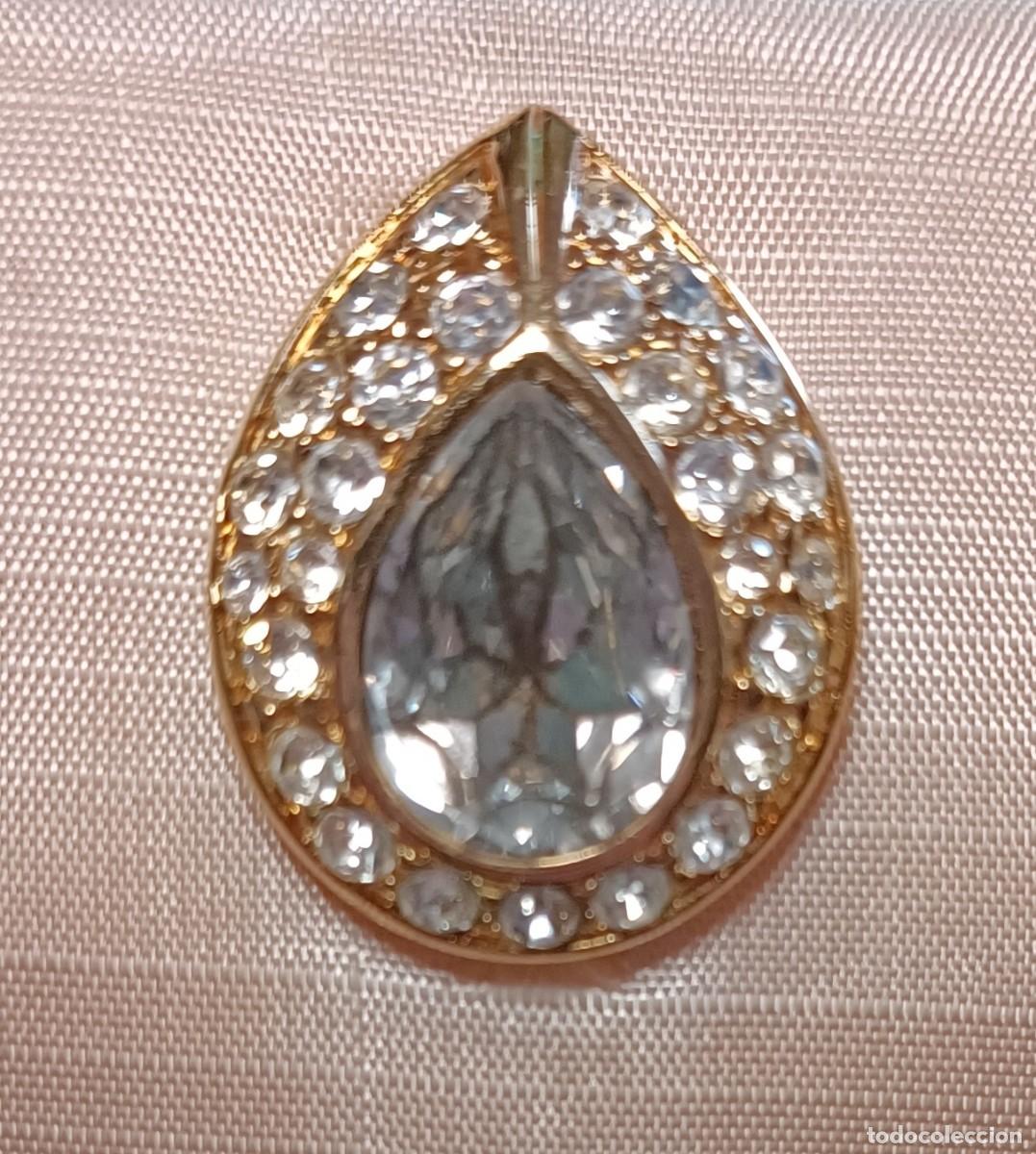Joyeria: PENDIENTES CHAPADOS EN ORO CON FORMA DE LAGRIMA - Foto 3
