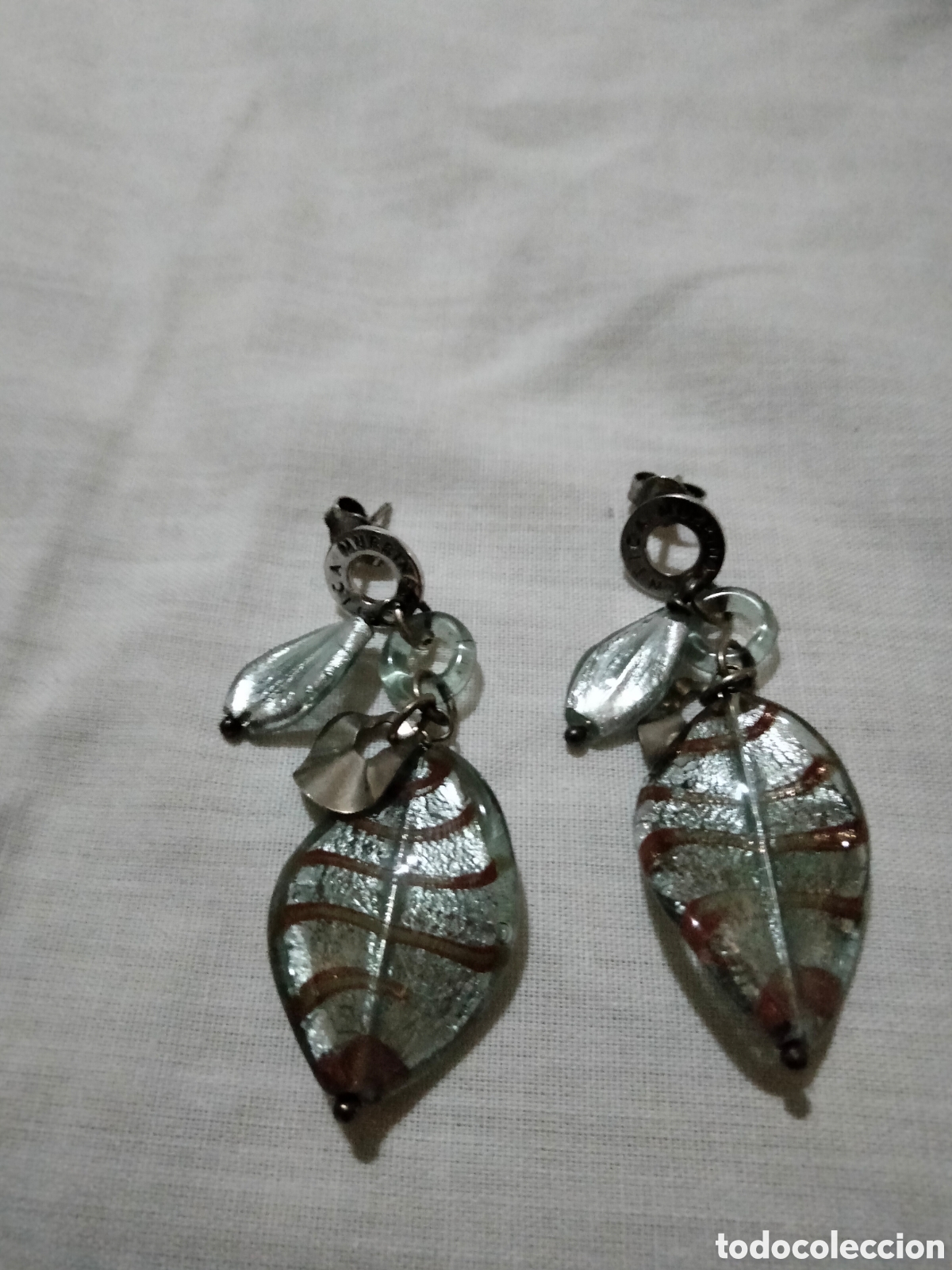 Joyeria: Pendientes plata y murano - Foto 1