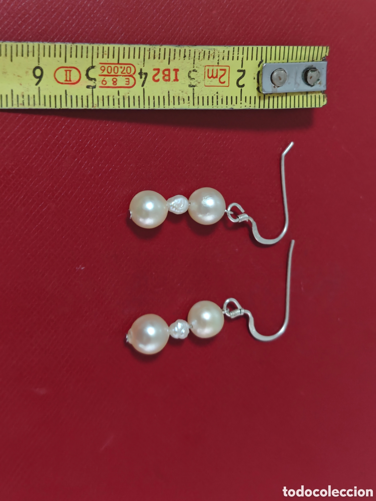 Joyeria: PENDIENTES DE PLATA DE LEY Y PERLAS NATURALES - Foto 7