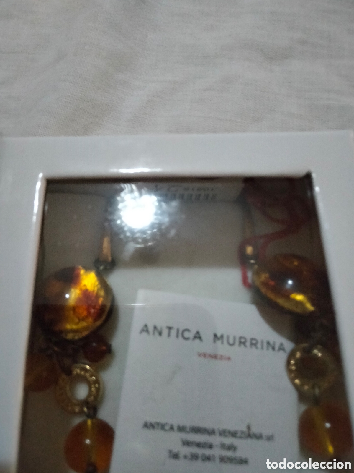 Joyeria: Pendientes rodio y cristal murano - Foto 3