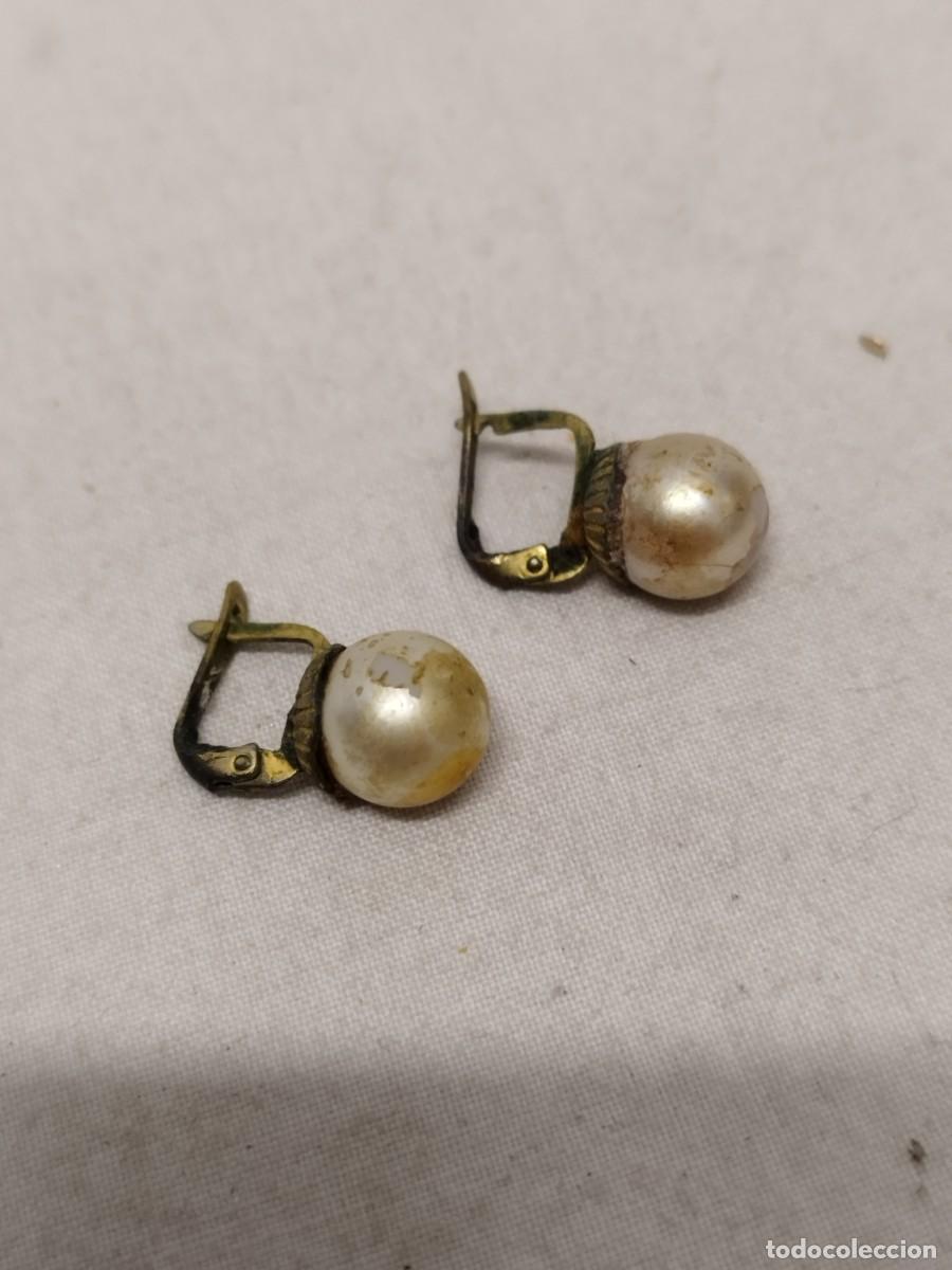 Joyeria: Antigua pareja, par de pendientes. - Foto 2