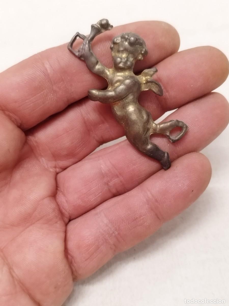 Joyeria: Antiguo broche de un angelito, querubin. - Foto 1