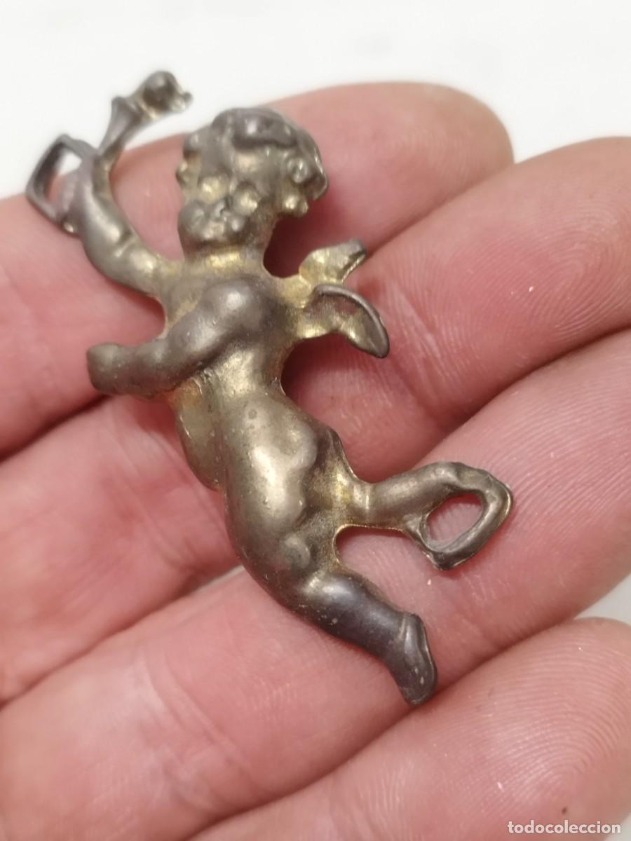 Joyeria: Antiguo broche de un angelito, querubin. - Foto 2