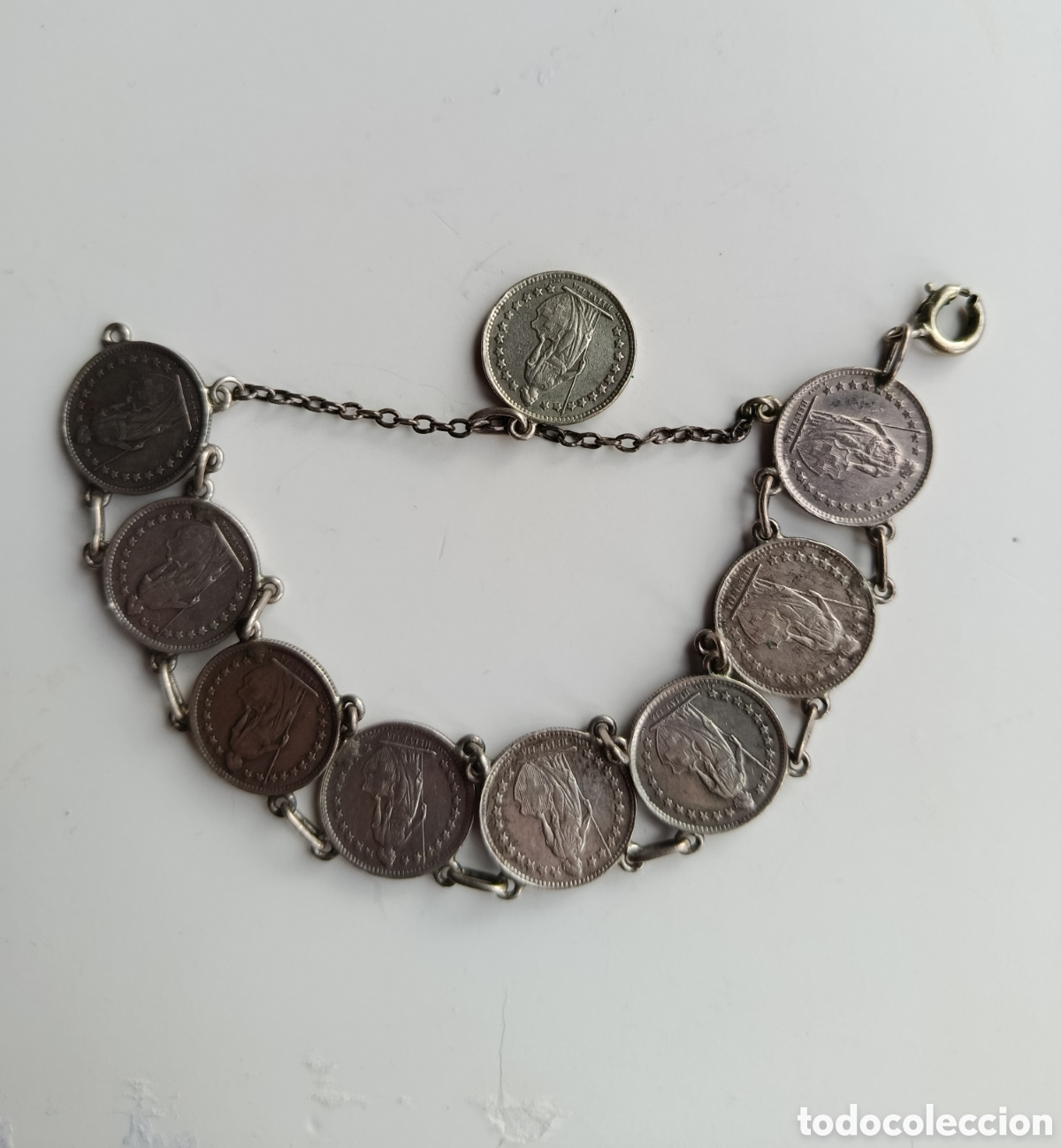 Joyeria: PULSERA DE MONEDAS DE PLATA - Foto 2