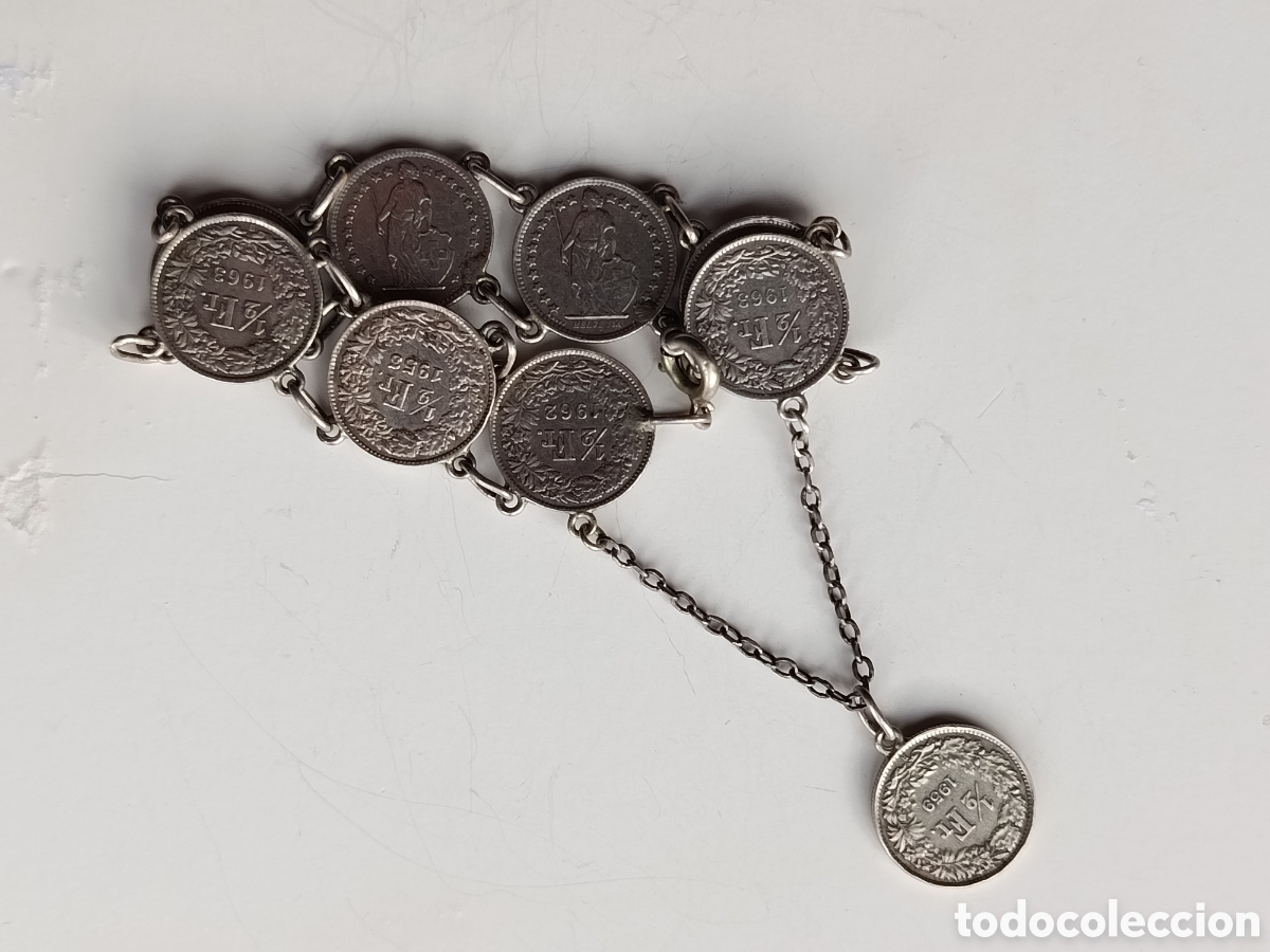 Joyeria: PULSERA DE MONEDAS DE PLATA - Foto 8