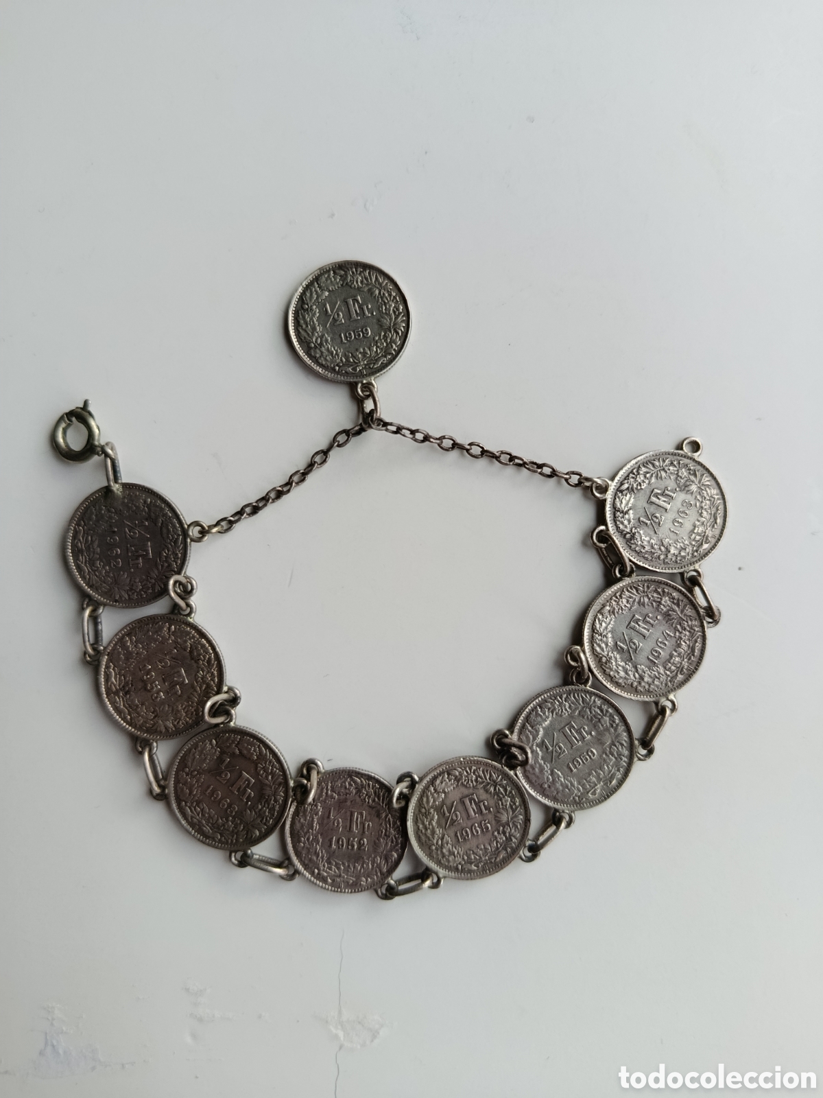 Joyeria: PULSERA DE MONEDAS DE PLATA - Foto 1