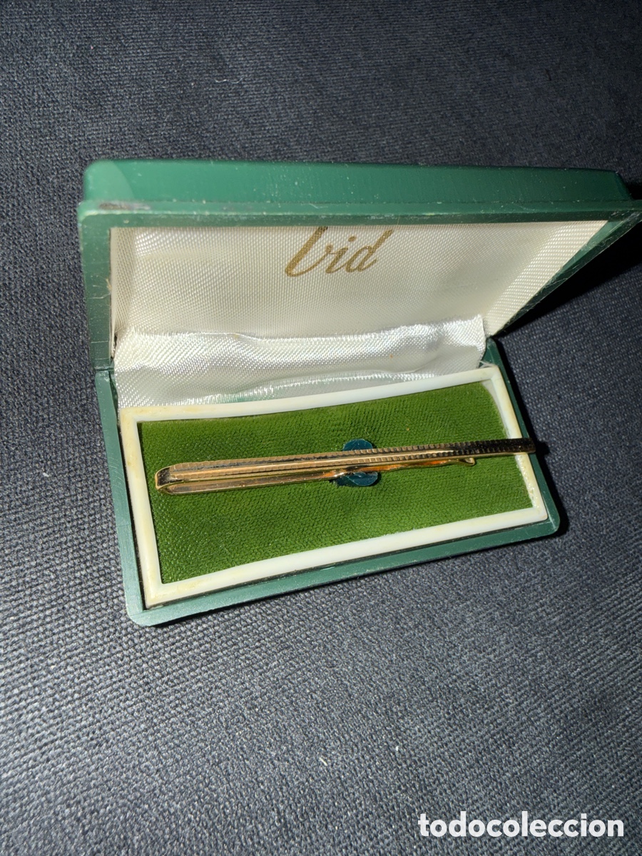 Joyeria: Pasacorbatas dorado con caja.calidad - Foto 2