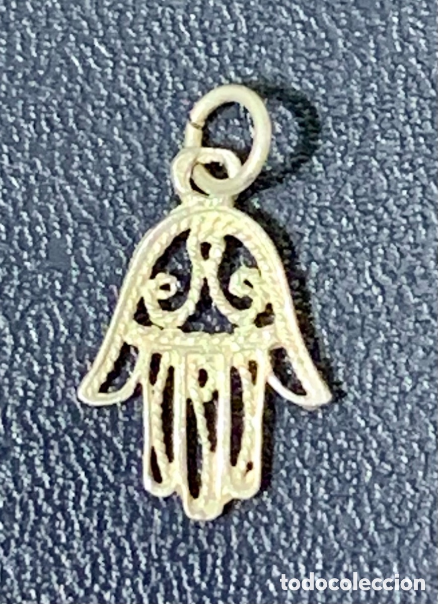 Joyeria: Colgante. Mano de F&aacute;tima. Plata. - Foto 1