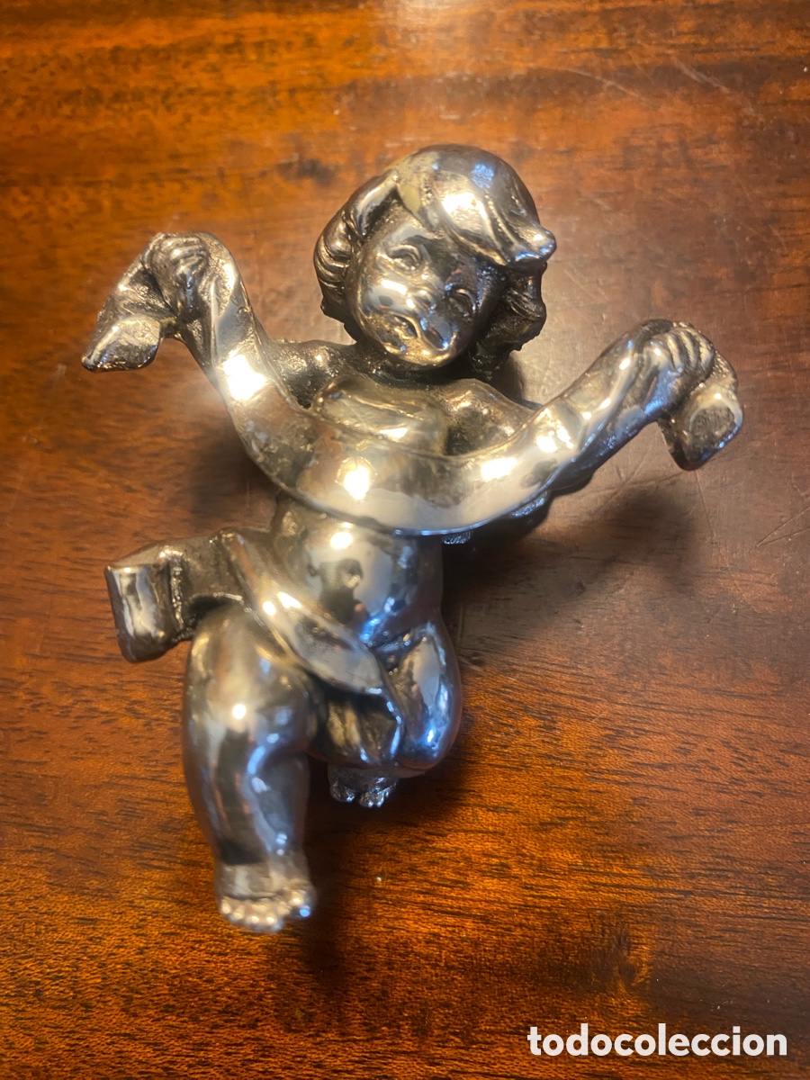 Joyeria: Par de angelitos en plata de primera ley - Foto 3