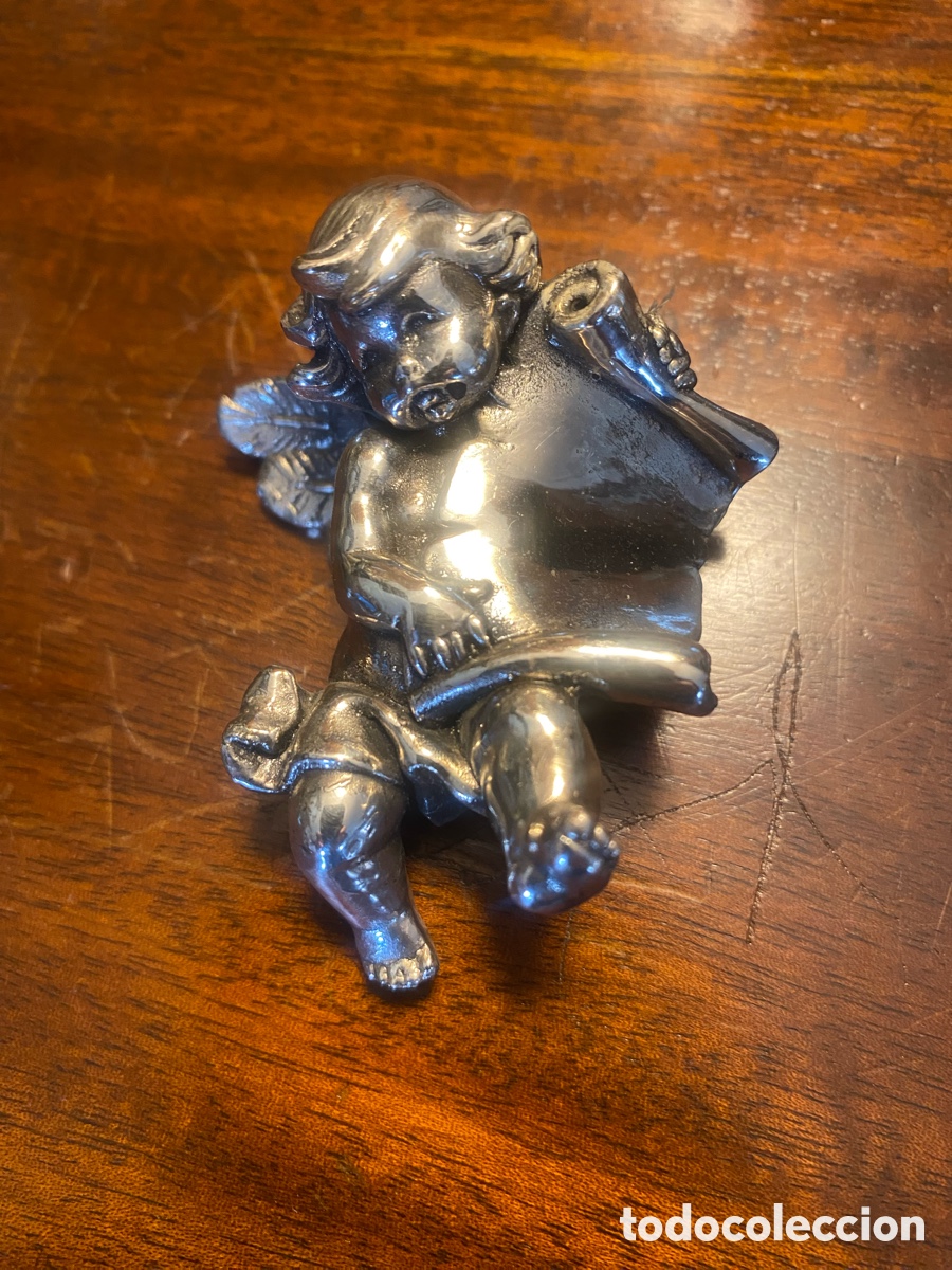 Joyeria: Par de angelitos en plata de primera ley - Foto 4