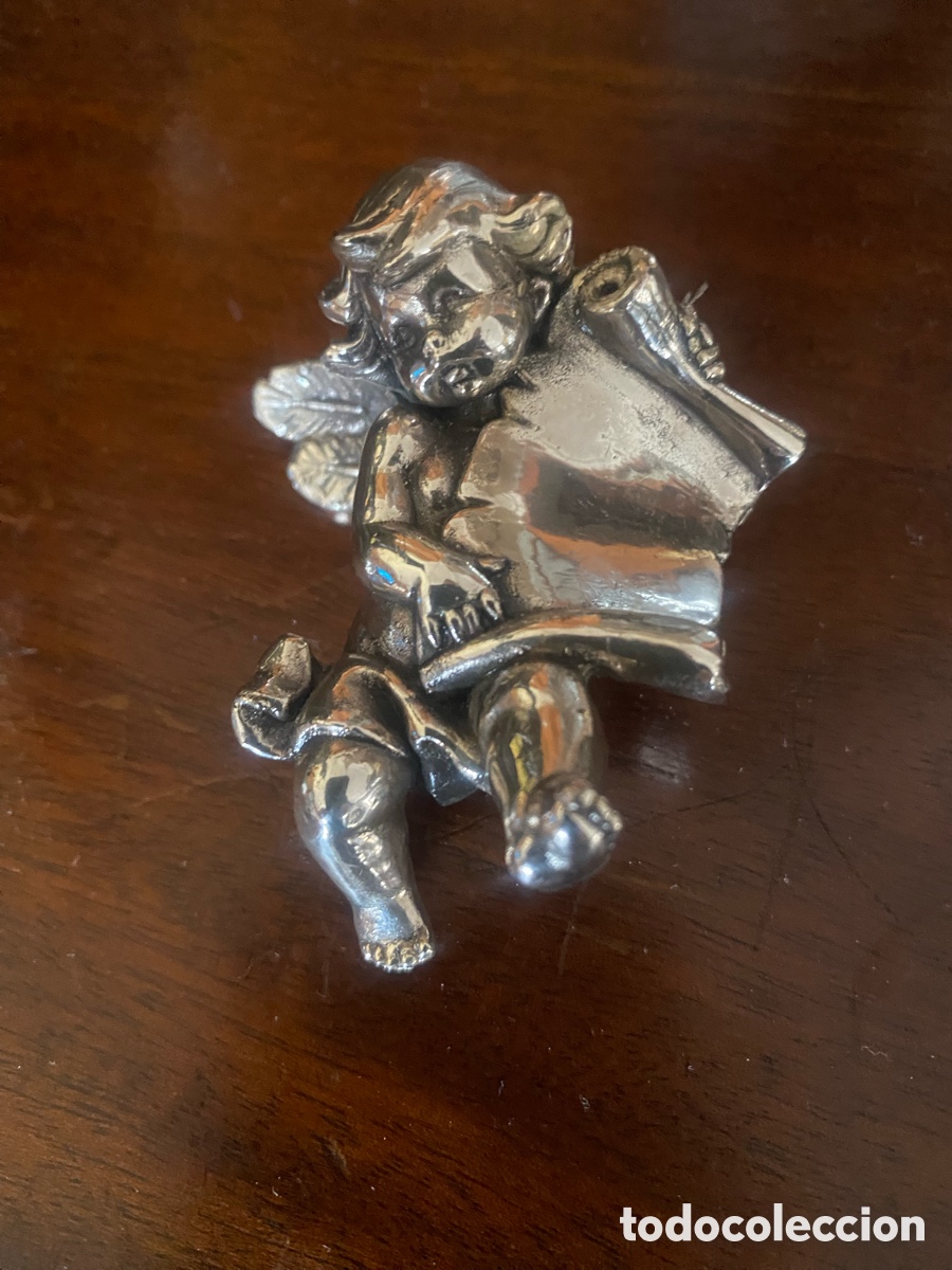Joyeria: Par de angelitos en plata de primera ley - Foto 5