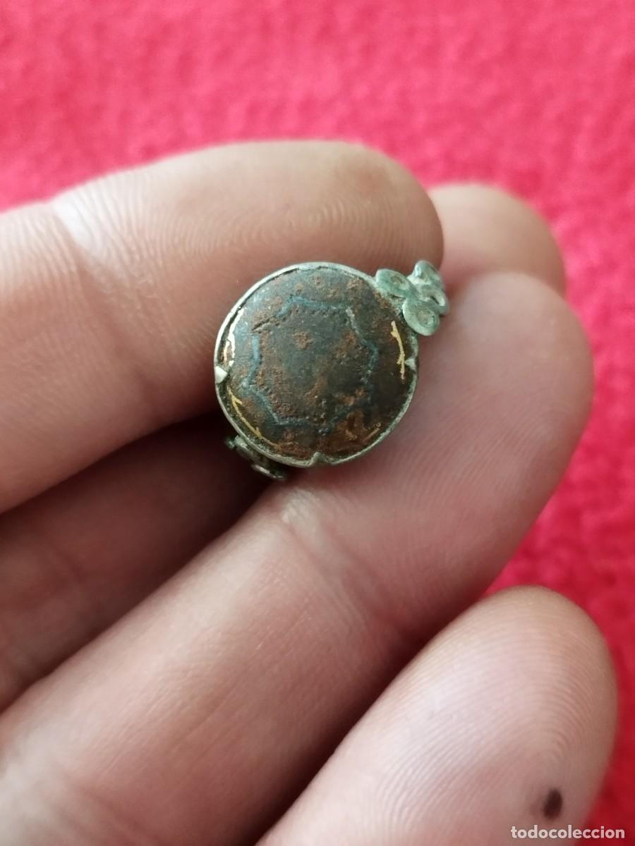 Joyeria: Antiguo anillo tipo sello a restaurar. - Foto 2