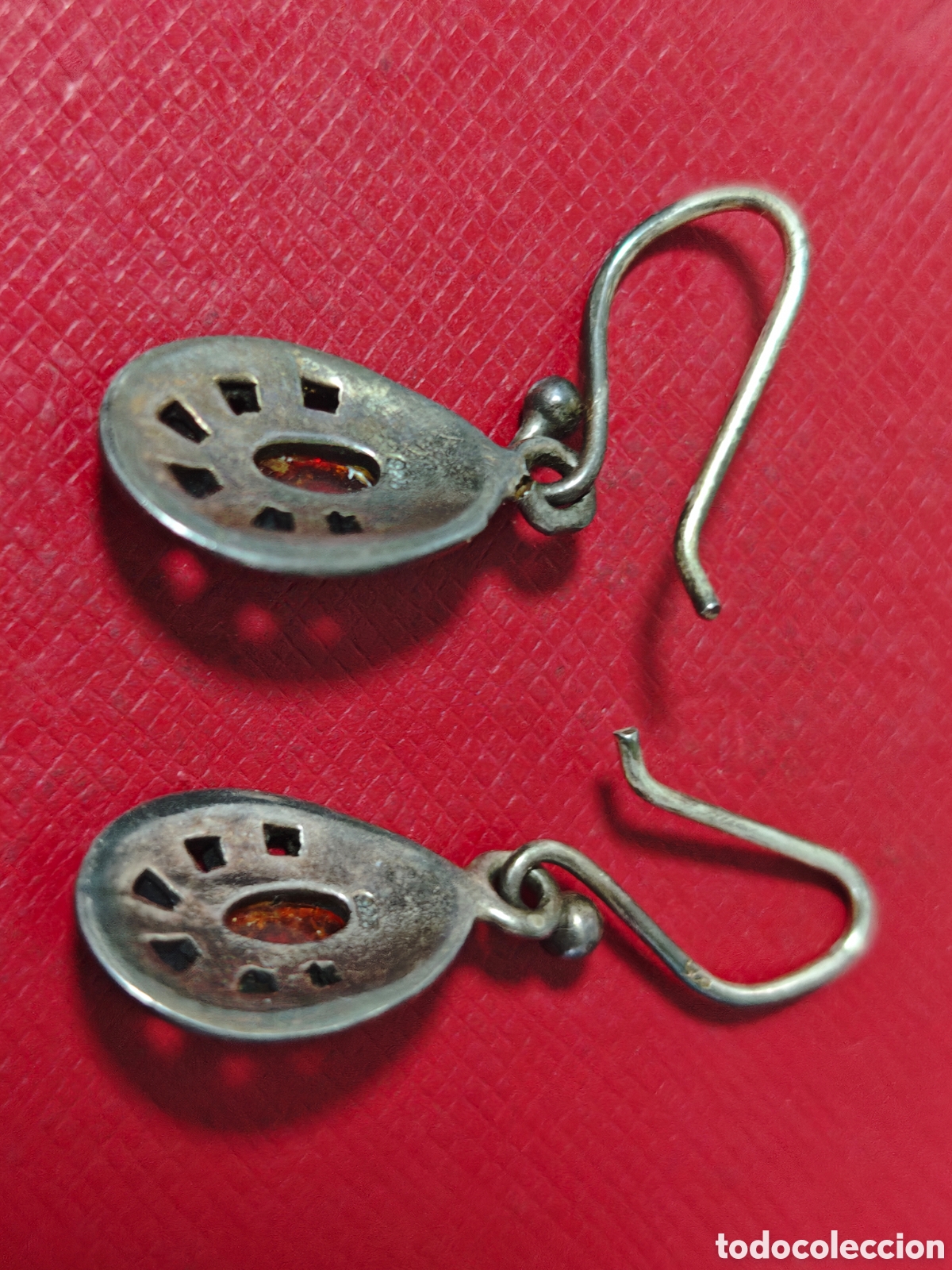 Joyeria: PENDIENTES EN PLATA DE LEY Y AMBAR - Foto 7