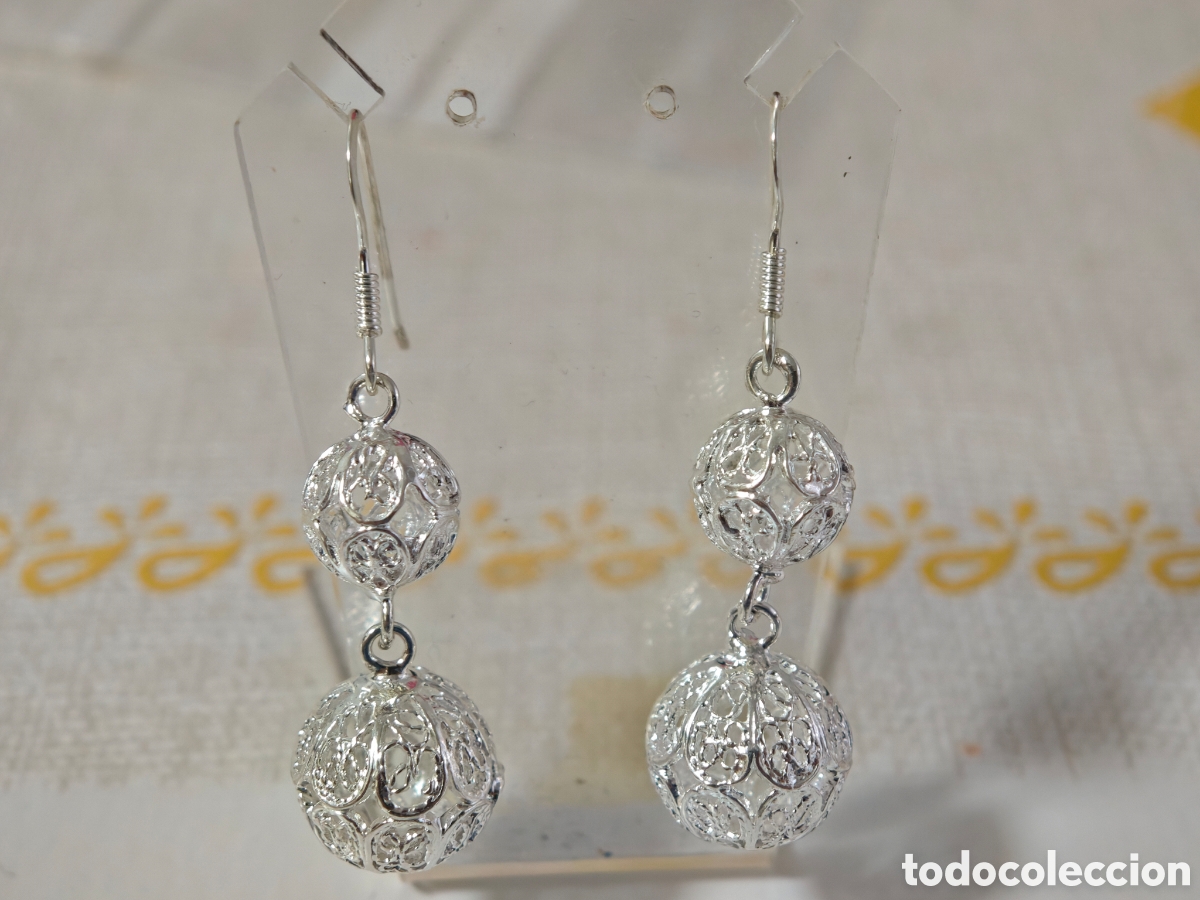 Joyeria: Bonitos pendientes en plata de ley - Foto 3
