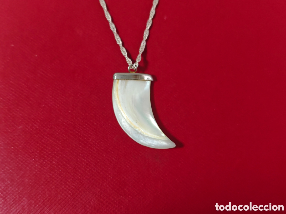 Joyeria: COLGANTE Y CADENA EN PLATA DE LEY AMBAR - Foto 3