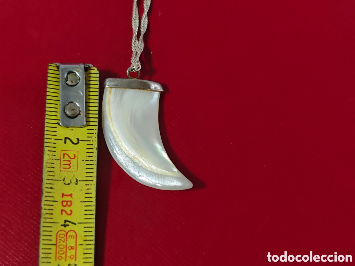 Joyeria: COLGANTE Y CADENA EN PLATA DE LEY AMBAR - Foto 4