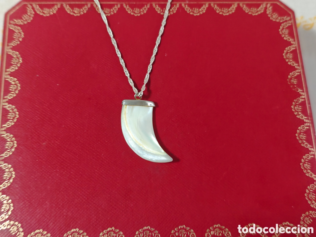 Joyeria: COLGANTE Y CADENA EN PLATA DE LEY AMBAR - Foto 6