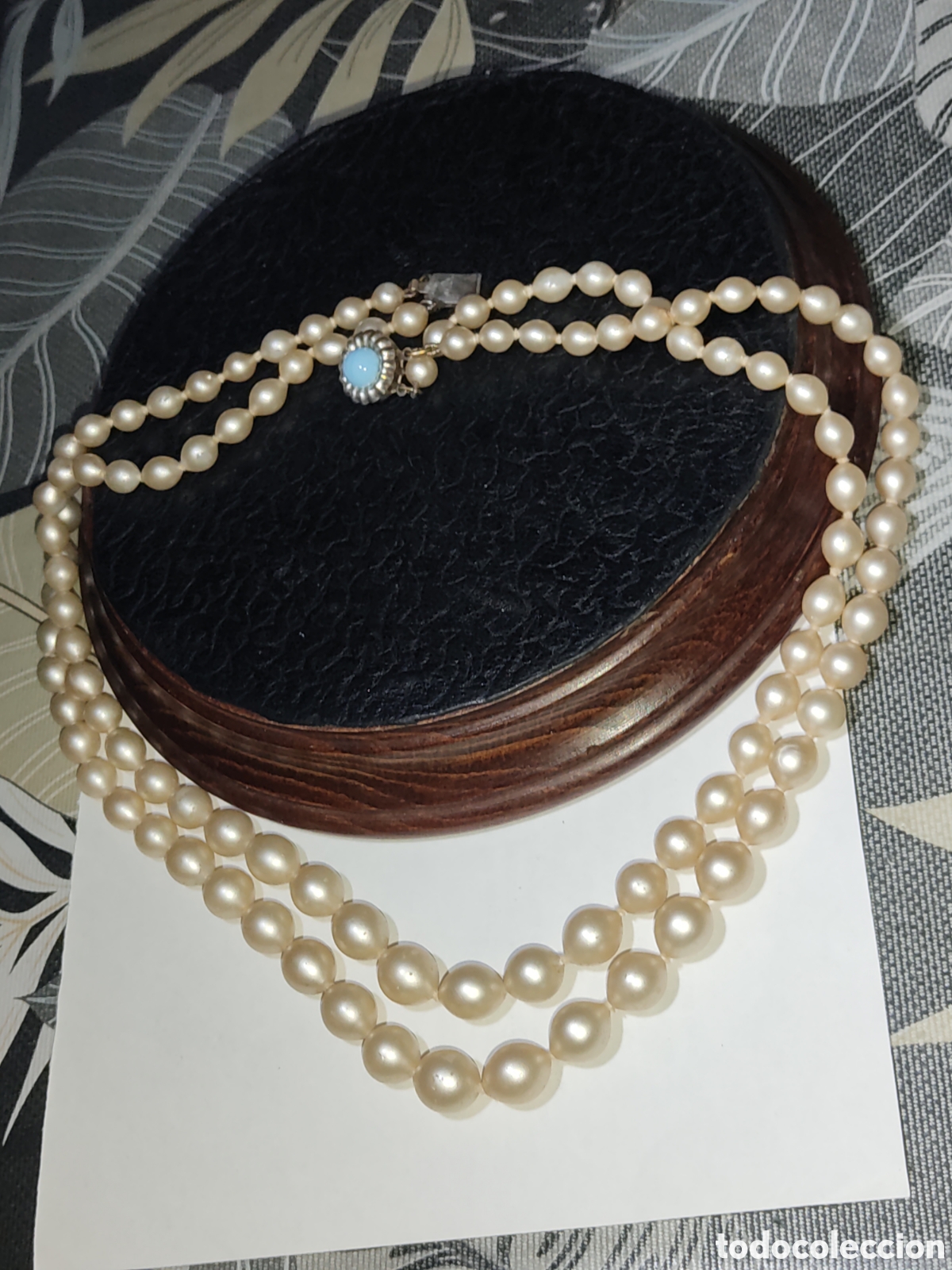Joyeria: Bonito collar de perlas 2 hilos.Vintage. - Foto 3