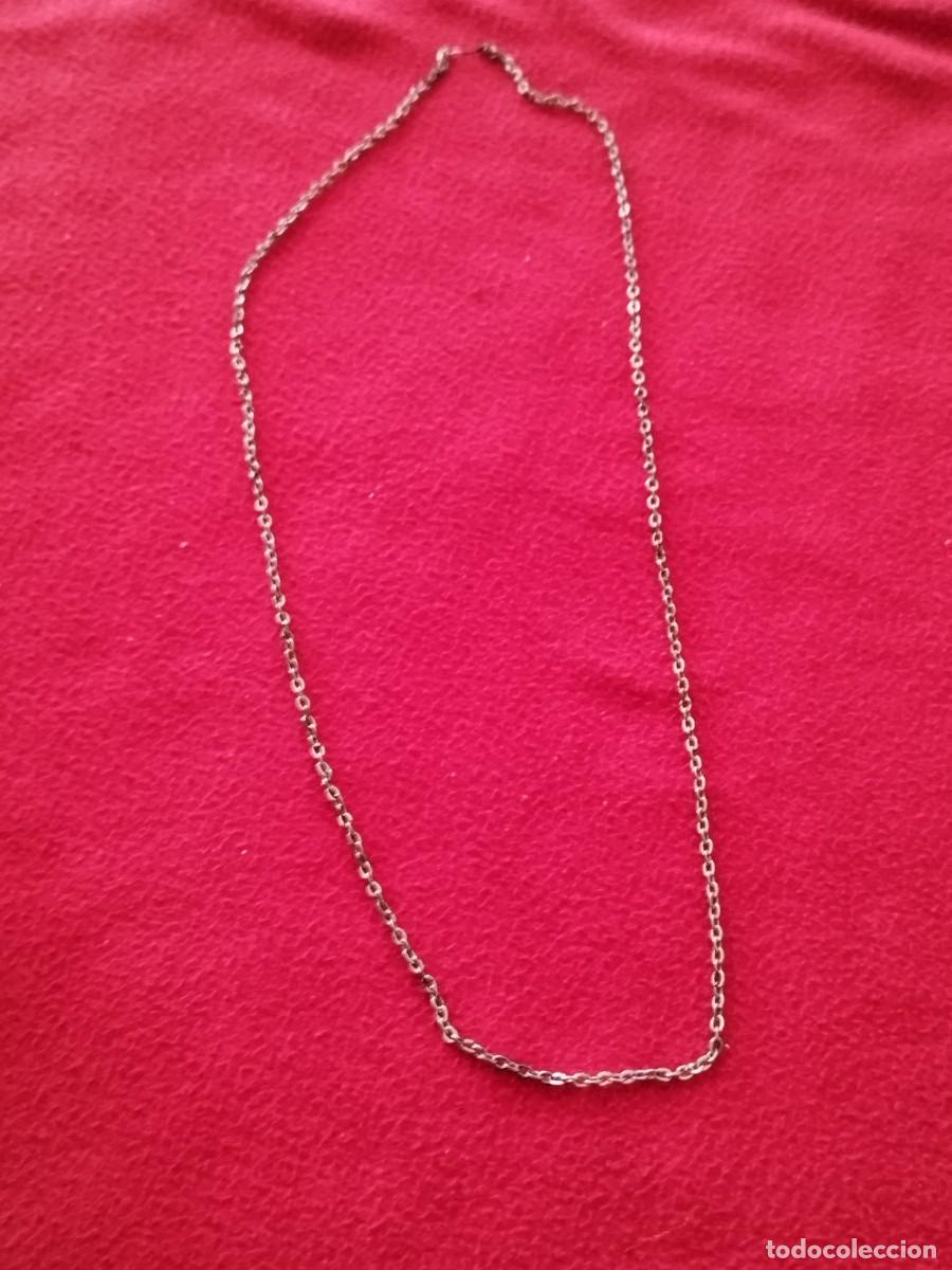 Joyeria: Antigua cadena de eslabones. A identificar. - Foto 1