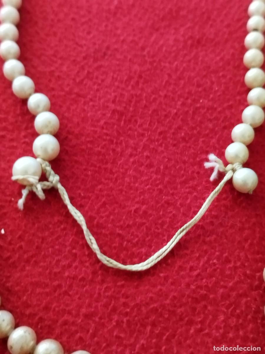 Joyeria: Dos Antiguos collares de perlas a restaurar. - Foto 5
