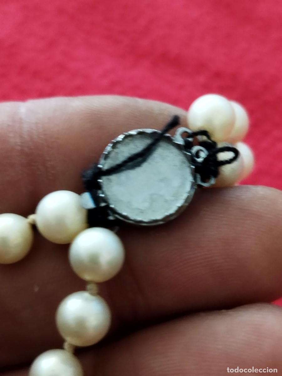 Joyeria: Dos Antiguos collares de perlas a restaurar. - Foto 6