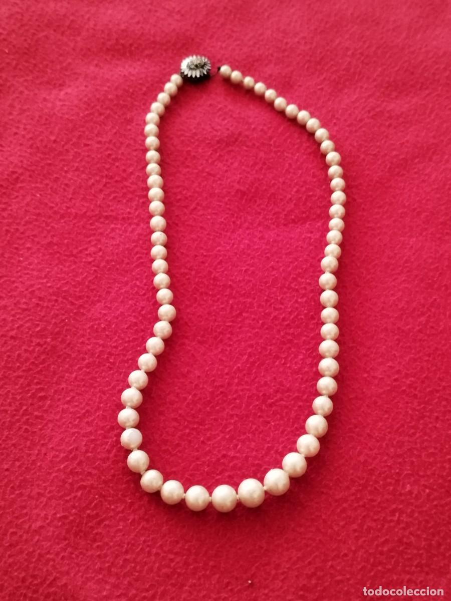 Joyeria: Antigua collar de perlas, cuentas. Con cierre a restaurar. - Foto 1