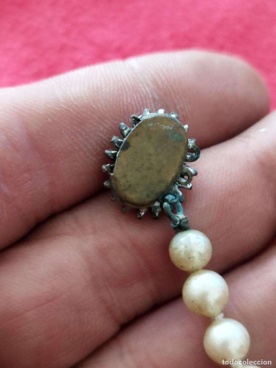 Joyeria: Antigua collar de perlas, cuentas. Con cierre a restaurar. - Foto 3
