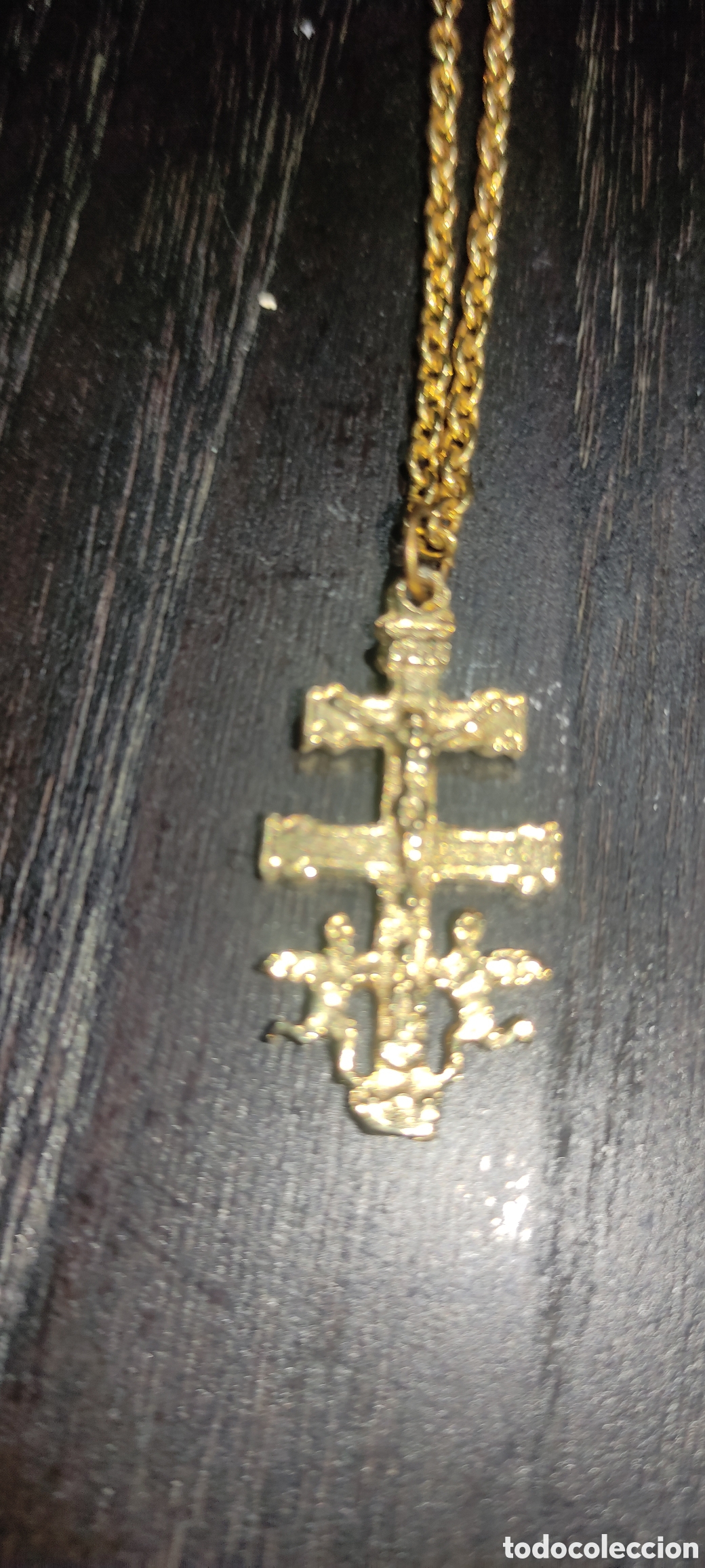 Joyeria: Cadena y Cruz de Caravaca L15 - Foto 1
