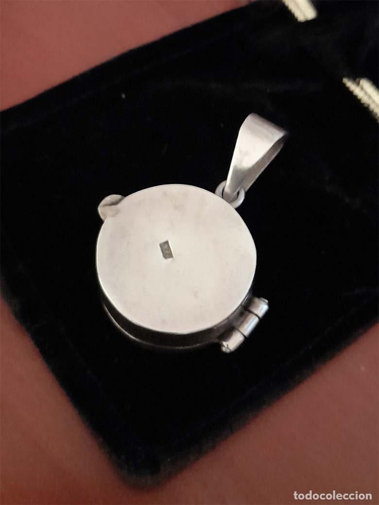 Joyeria: Colgante pastillero de plata - Foto 3