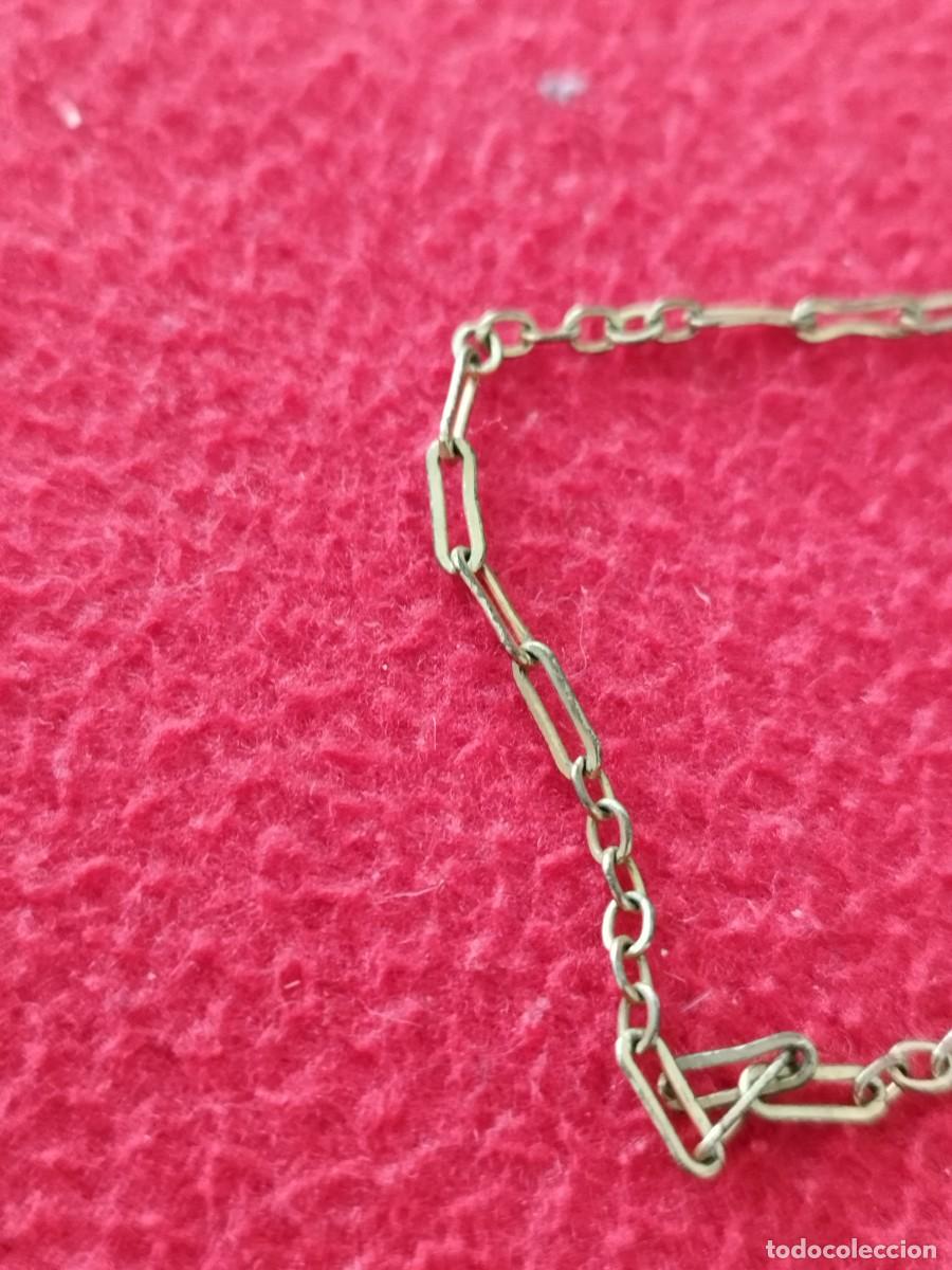 Joyeria: Antigua pulsera de eslabones. Con cierre a restaurar. - Foto 2