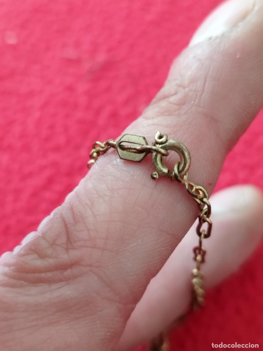 Joyeria: Antigua pulsera de eslabones. Con cierre a restaurar. - Foto 4