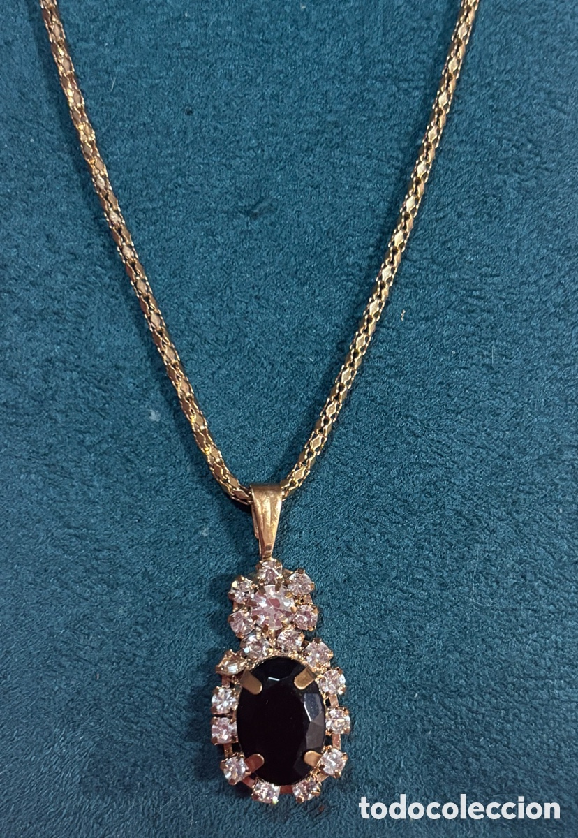 Joyeria: Cadena y colgante dorado - Foto 2