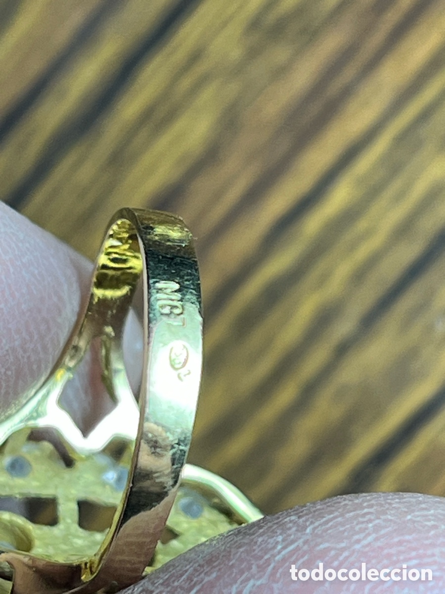 Joyeria: ANILLO ORO CON PIEDRAS , MARCAJES - Foto 3